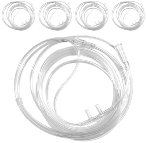 PHYNDR 5 piezas 2 m Cannula nasal de oxígeno material suave