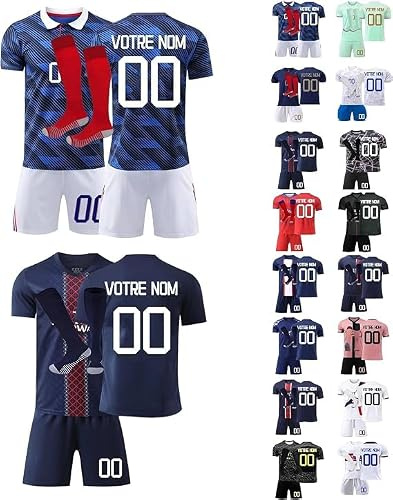 Maillot de Foot Personnalisé Coupe du Monde 2026 Shirts Short Chaussette