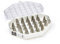 De Buyer - Coffret de 26 douilles en inox spéciales décor - 19,2 x 14 cm - Inox de Qualité Professionnelle, Sans Soudure pour Hygiène Parfaite, S'Adaptent aux Poches Pâtissières