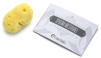 MADALU Tampon de cycle menstruel en éponge de mer naturelle, taille XS. L'éponge de mer est très absorbante et peut également être utilisée pendant le rapport sexuel.