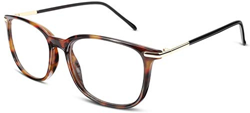GQUEEN Fashion Fake Glasses Non Prescription Glasses Clear Lens Glasses Nerd Plain Frames Women Men, 201579