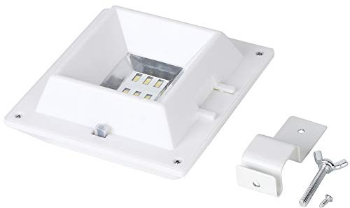 Sharainn 6 LED Solar Post Lights, Waterproof Outdoor Cap Garden Security Gutter Lamp Outdoor Decor