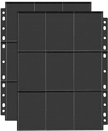 PESLNG 720 Fundas Cartas bolsillos,40 páginas archivador cartas adecuado Compatible con Pokémon, Cards Album con bolsillos en ambos lados para tarjetas de colección de juegos de cartas coleccionables