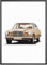 MJ-Graphics - Auto-Poster Mercedes Oldtimer - Bild mit schönem Auto Klassiker | Wandbild Din A3 in Galerie Qualität mit extra dickem 300g Posterpapier - FineArt Kunstdruck ohne Bilderrahmen