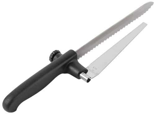 Fox Valley Traders Knife with Adjustable Slicing Guide by Chef's Pride