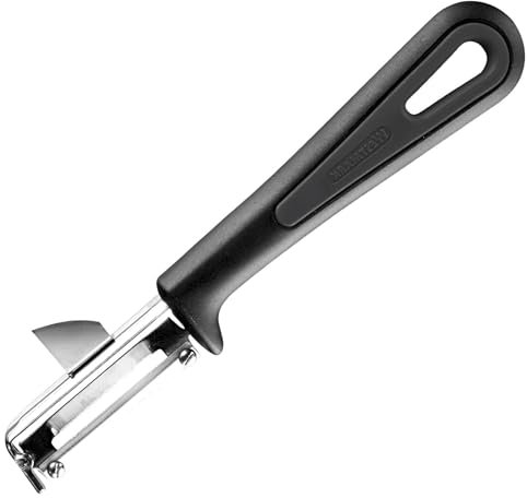Westmark 28032270 Econome Gentle pour gaucher en PP/inox, Noir/argent, 16,5 x 3,7 x 1,8 cm