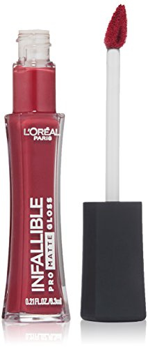 L'Oreal Paris Cosmetics Infallible Pro-Matte Gloss, Rouge Envy, 0.21 Fluid Ounce by L'Oreal Paris