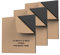 iBLUNT Acryl-Kunststoff Platte, Schwarz, 30,5 cm x 30,5 cm, 3 mm, 3er Set, Rohmaterialien