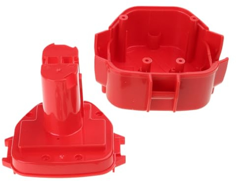 Dawutocap Custodia della batteria Custodia protettiva in plastica per batteria da 9 6 V 12 V 14 4 V 18 V Non inclusa