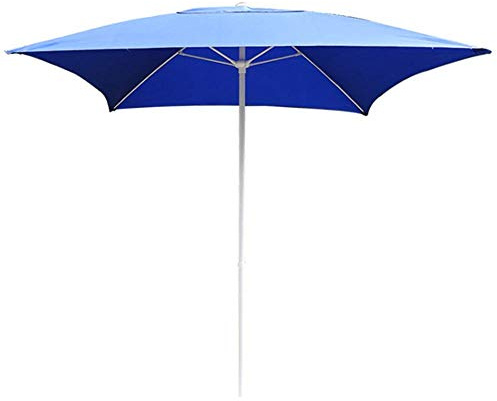 6.6ft /2.0M Rectangular Garden Parasol, Umbrella Canopy UV Resistant Easy to Open for Beach Balcony Terrace Garden Outdoor Shelter Sunshade Good