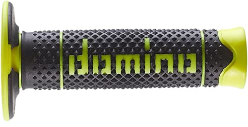 Coppia MANOPOLE Nero/Giallo Fluo off Road