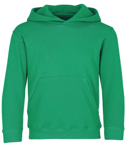 Sudadera con capucha para niños (unisex), de la marca Fruit of the Loom, Niños, color Kelly Green, tamaño 7-8 Años
