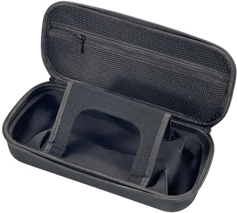 Hzycwgone Hart Tragetasche für PlayStation Portal Remote-Player,Portal Handheld Spielekonsole Schutzhülle Reisetasche Standabdeckung mit Extra Platz für Kabel,Ladegeräte und Speicherkarte