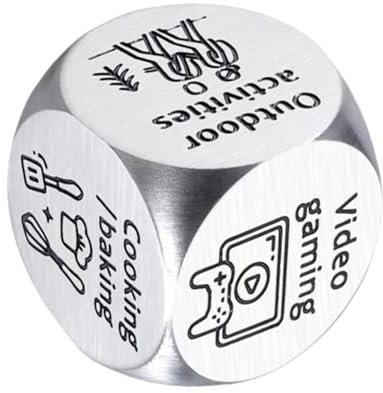 Dés De Décision – Jouet De Bureau Créatif, Dés De Choix Uniques | Dés Amusants Anti-Stress Pour Le Travail, Jeu De Dés Pour Décisions Quotidiennes, Cadeau Gadget De Bureau, Dés D'aide À La Décision, J