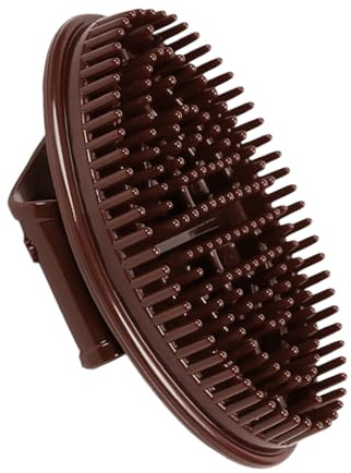 Full Body Massage Brush - Relaxation Comb for Recovery | Hand Grip with Soothing Pressure, Flexible Bristles, Contour-Friendly Shape for Neck, Shoulder, Arm, Thigh and the Routine He
