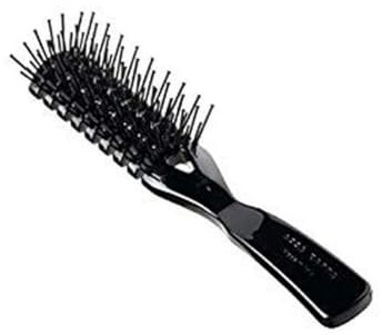 ACCA Kappa Brosse à Cheveux Noir Portable pour Toutes les Tranches d Âge et les Genres