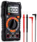 KAIWEETS Digital Multimeter, DC AC Voltmeter, Ohm Volt Amp Test Meter and Continuity Test Diode Voltage Tester for Household Outlet, Automotive Battery Test (Anti-Burn with Double Fuses)
