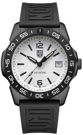 Luminox Herren Analog Schweizer Quarzwerk Uhr mit Gummi Armband XS.3127M
