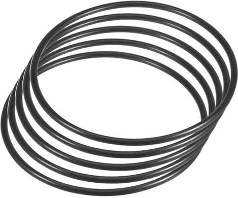 QUARKZMAN 5Stk Gummi O-Ring Nitril 130mm AD 5mm Breite Versiegeln Unterlegscheibe Dichtung für Nähen Maschine Motor Siegel Reparatur