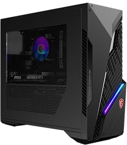 MSI mag Infinite S3 14NUD7-1801ES Gaming-PC, Intel Core i7-14700F, RTX 4060 Ti-8G, 16 GB DDR5 RAM, 1 TB SSD, 80+ Bronze PSU, Wi-Fi 6E, Free DOS – Schwarz