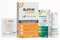 On-The-go Allergy Relief Bundle - Blephaclean Eyelid Wipes for Gentle Cleansing, Preservative-Free, 20 Sterile Wipes & Zaspray Dry Eye Relief Spray, Soothes Hydrates and Itchy, Red Eyes, 10ml