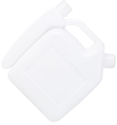 CAXUSD 1.5l Oil Mixing Bottle for 2-Stroke Engines White Thickened Oil Storage Jug Ratio Scale Suitable for Chainsaw and Trimmer