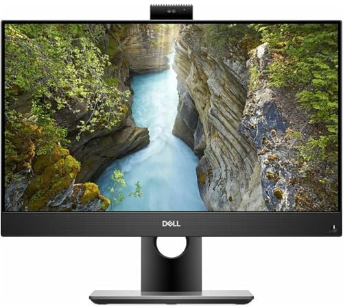 All In One PC Computer Desktop AIO Dell OptiPlex 7480, Schermo 23.8 Full HD, Processore Core i5-10400, Memoria Ram 16GB, Disco SSD 512GB, Webcam, Win 11 Pro (Ricondizionato)