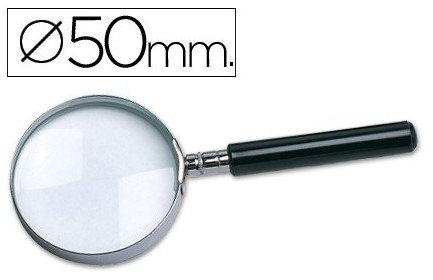 Liderpapel WW01 Glaslupe, 50 mm, Schwarz