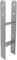 H-Anker feuerverz. 71 x 400 mm