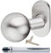 Hardware Store Türknauf 100% Edelstahl Türknopf Türgriff Fixknauf Fixknopf TOP Qualität NEU Oval