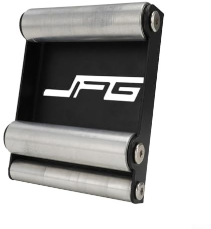 PureBowlic Motorcykelhjul rengöringsstativ med höghastighetslager, järn och aluminium rullfäste för enkel kedja, kompakt förvaringsdesign för de flesta motorcyklar upp till 220 kg (stil A)