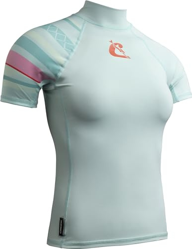 Cressi Shield Lady Rash Guard Short/SL Protector para Tabla de Surf y Deportes acuáticos, Unisex Adulto