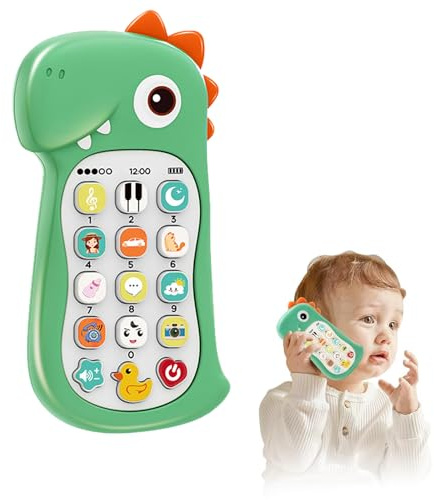 Phone for Kids, Toy Mobile Phone, Toy Phone, Toy Phones for Girls, Phone Toy, Mobile Phone Toy, For Interactive Learning & Fun Sounds, Perfect for Gift