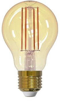 Link2Home E27 WiFi LED Filament Lamp Smart Light Bulb – Dimmable, Wide-Spectrum White Light with Alexa and Google Voice Control