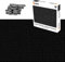 TINYOUTH 1000 Teile Groß Schwarz Puzzle für Erwachsene, 70cmx50cm Herausforderung Puzzle - Familienpuzzle Verringerter Druck Schwieriges Puzzle Rahmen Puzzle für Erwachsene Kinder 14+