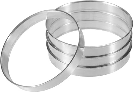 QUARKZMAN 4 Piezas Anillos Centradores De Buje De Aleación De Aluminio, Diámetro Exterior 67.1Mm A Diámetro Interior 66.6Mm para Automóviles