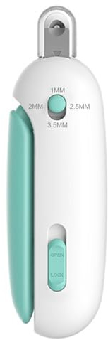 Cat Nail Clippers with Adjustable Aperture, tagliaunghie per gatti con apertura regolabile, taglio artigli gatto professionale con lima per unghie, taglio unghie in acciaio inossidabile per gatto cane