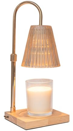 Flamingueo Lámpara Calienta Velas - Candle Warmer Lamp - Decoracion Hogar - Intensidad Regulable - Con Temporizador - Altura Ajustable