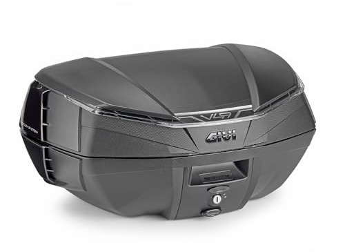 Generico V49NB AIR VÄSKA TOP CASE kompatibel med hållare GIVI Monokey MOTO SCOOTER V49 SVART