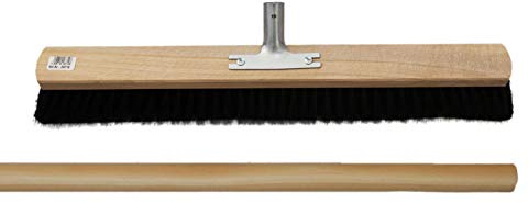 SCOPA Sala - puro crine - 50 cm con metallstielhalterung compreso 1,40 m gambo