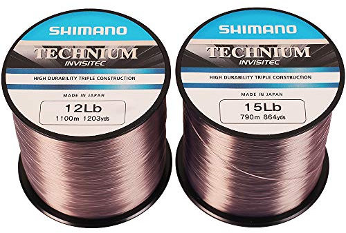 Shimano Technium Invisitec Bulk Line (12lb 0.33mm 1100m)