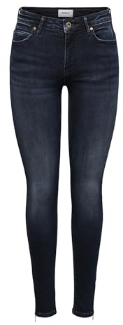 ONLY Kvinnlig skinny fit jeans ONLKendell liv vanlig ankel