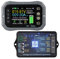 Koolertron Batteriemonitor mit Shunt 400A 0-120V 2.4inch Display Wireless Voltage Current Meter mit Alarmfunktion und Schutzgehäuse für Auto Motor Boot Wohnmobil Golfwagen Solar System (400A, Grau)