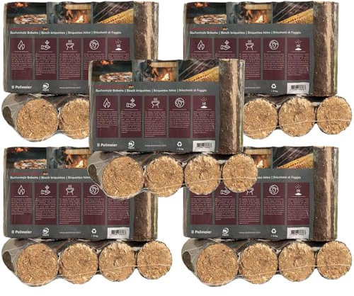 Buri 30KG Pollmeier Beech Wood Briquettes, Wooden Briquettes, Wood Briquettes, Firewood, Wood