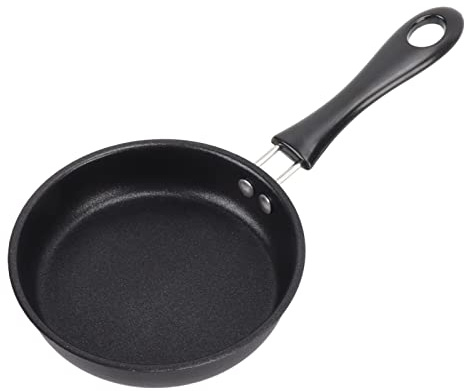 Non-Stick Skillet, Pre-Seasoned & Oven-Safe, Stainless Steel Frying Pan for Grilling Baking Frying Small Kitchens and Student Dorms