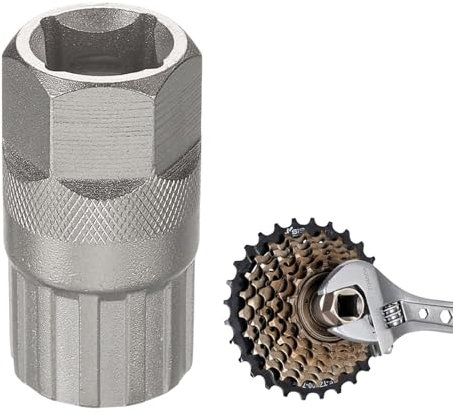 Sivono Fahrrad Kassette Werkzeug, Zahnkranzabzieher Zubehör Tool, kettenpeitsche Ritzelabzieher Fahrrad Zahnkranzabzieher, kassettenabzieher,Werkzeug zum Entfernen von Kassetten & Ritzel