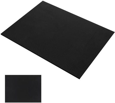 POPETPOP Aquarium-pad Matte Für Unter Dem Aquarium Selbstnivellierende Matte Für Aquarien Fischmatte Bodenmatten Für Aquarien Platzierungsmatte Für Aquarien Kühler Schüssel Schaum Black
