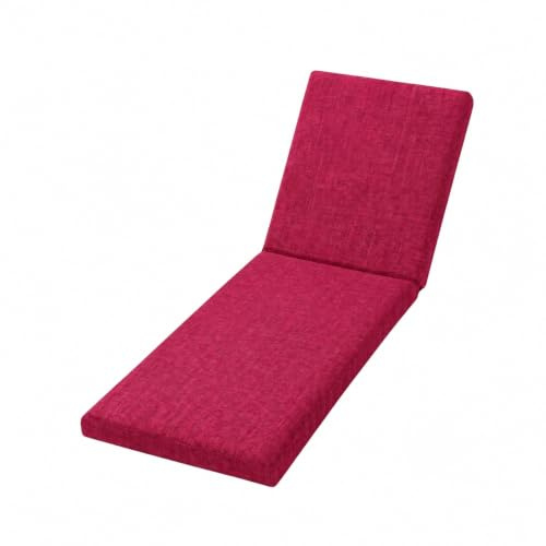 PIND Cojín para Tumbona 180x50 cm, Colchoneta con Relleno de Espuma, con Cinta Elástica de Ajuste para Hamaca de Exterior, Jardín, Playa, Piscina, Terraza.