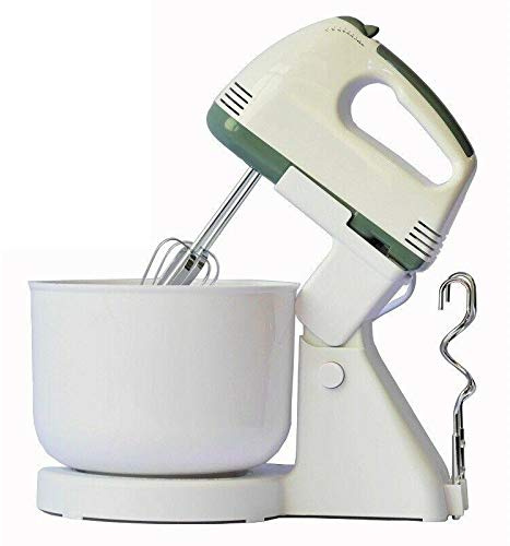FRUSTA ELETTRICA SBATTITORE CON CIOTOLA 180W 7 VELOCITA' MIXER CUCINA CASA