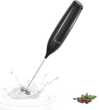 Potente Montalatte Elettrico per Caffè - Mini Frullatore e Miscelatore per Latte, Cappuccino, Matcha